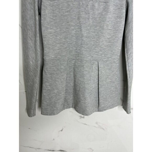 Phillip Lim 3.1 Black Long Sleeve Top w Stretch/Blouse Peplum Size 2 EUC…​​​ - Picture 2 of 7